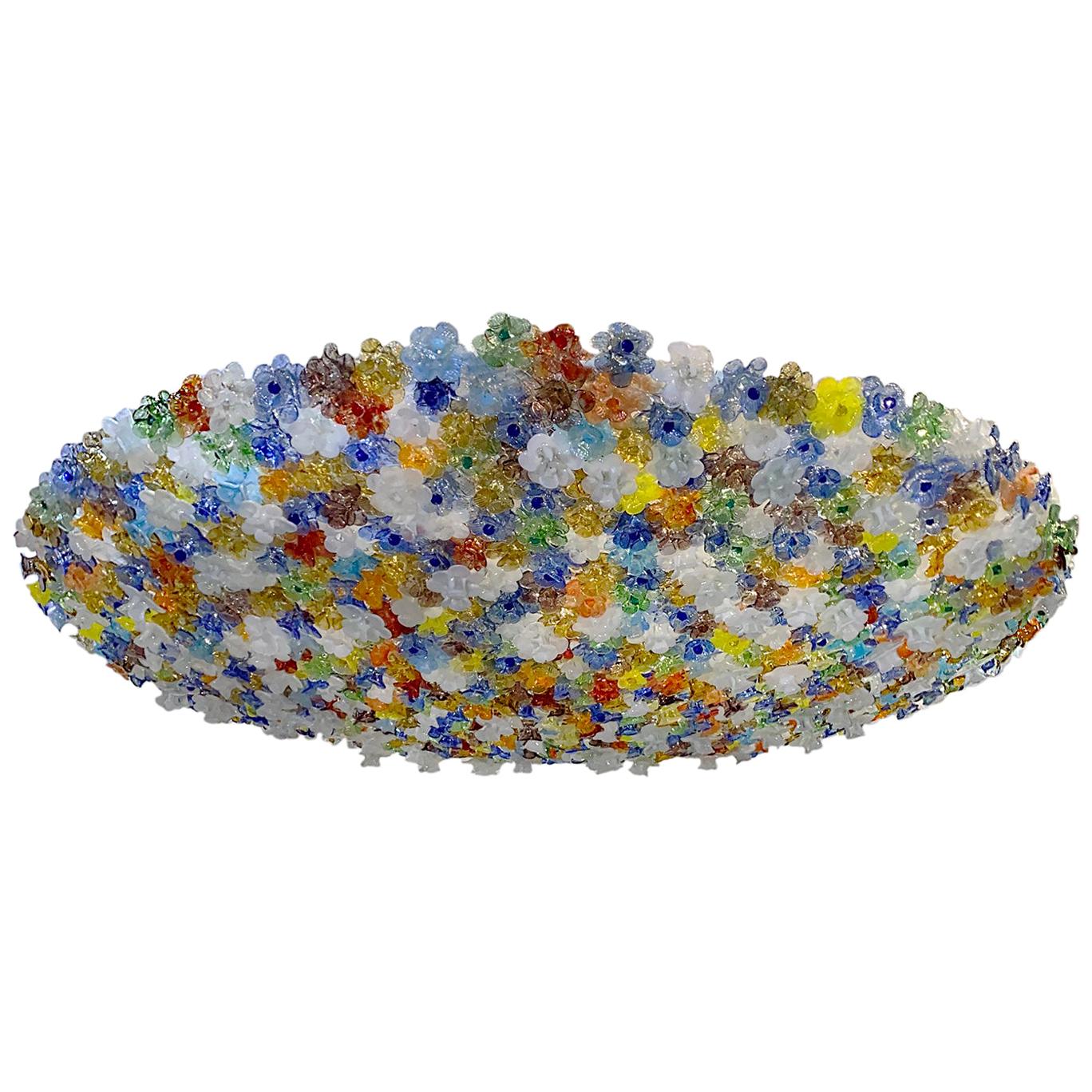 Set of Murano Millefiori Light Fixtures, Sold Individually