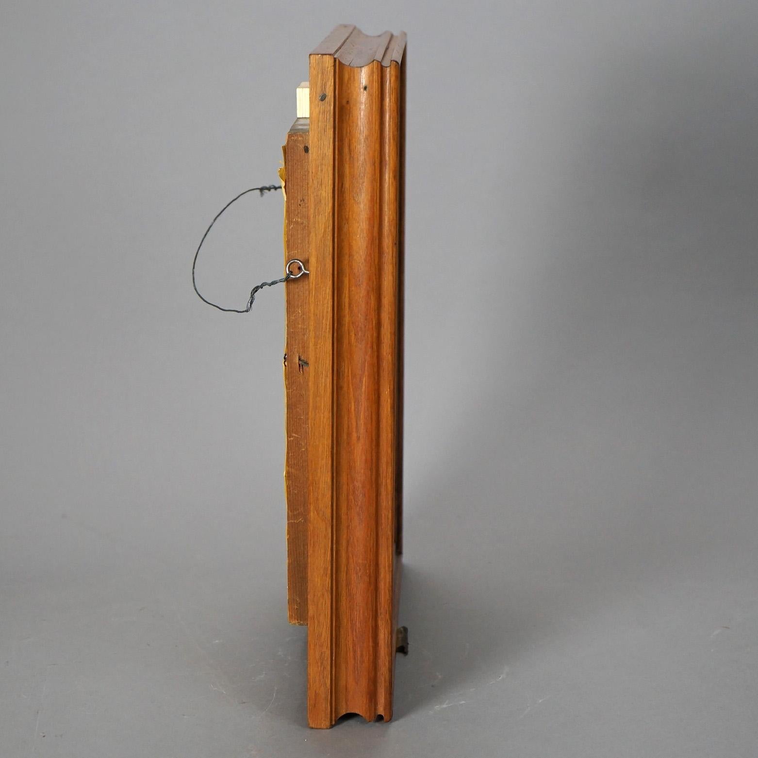 Set of Service Medals in Shadow Box Display, 20th C 4