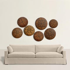 Collection of Seven 20th Century Yanomami Baskets