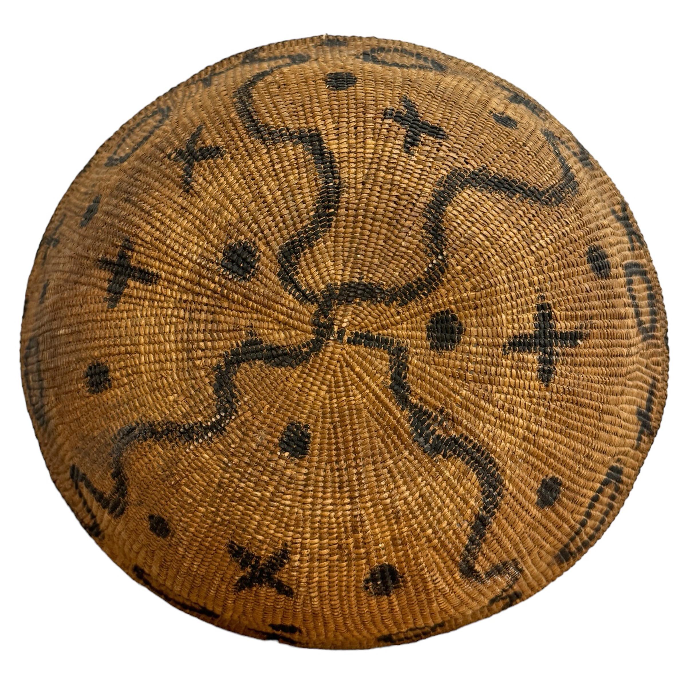 Hand-Woven Collection of Seven 20th Century Yanomami Baskets For Sale