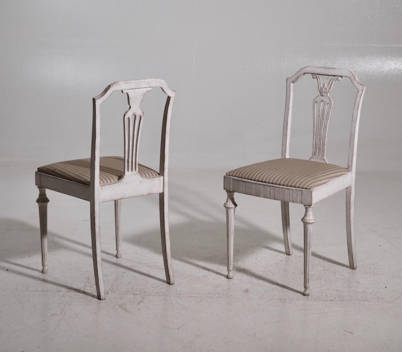 Set of Seven Chairs, 20th C For Sale 3