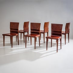 Set of seven Chairs, model ‘Diva’ by William Sawaya for Sawaya & Moroni