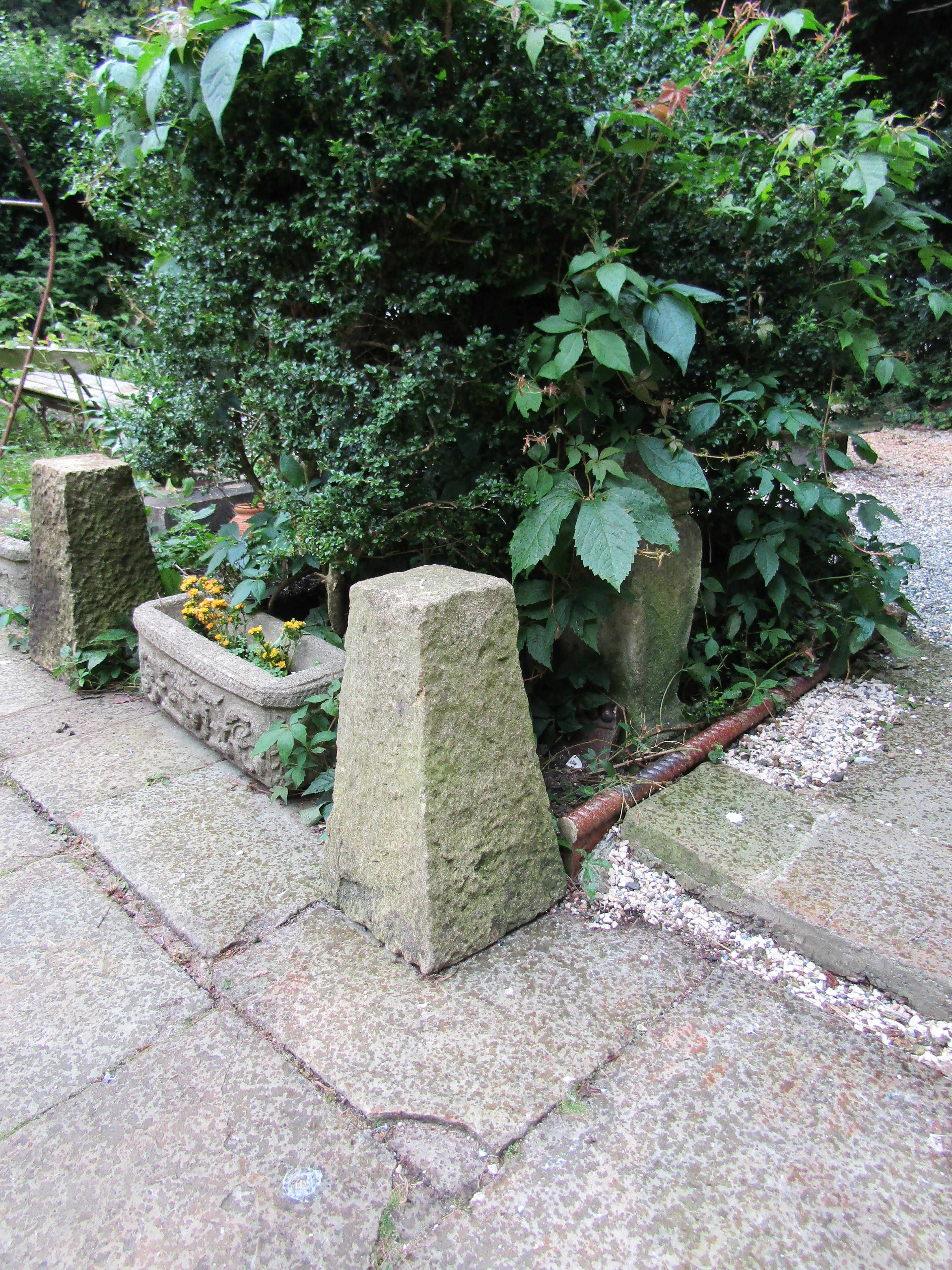 Georgian Set of Seven Early 19th English Stone Staddle Stones Garden Feature For Sale