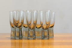 Set von sieben Holmegaard Canada-Weingläsern von Per Lutken