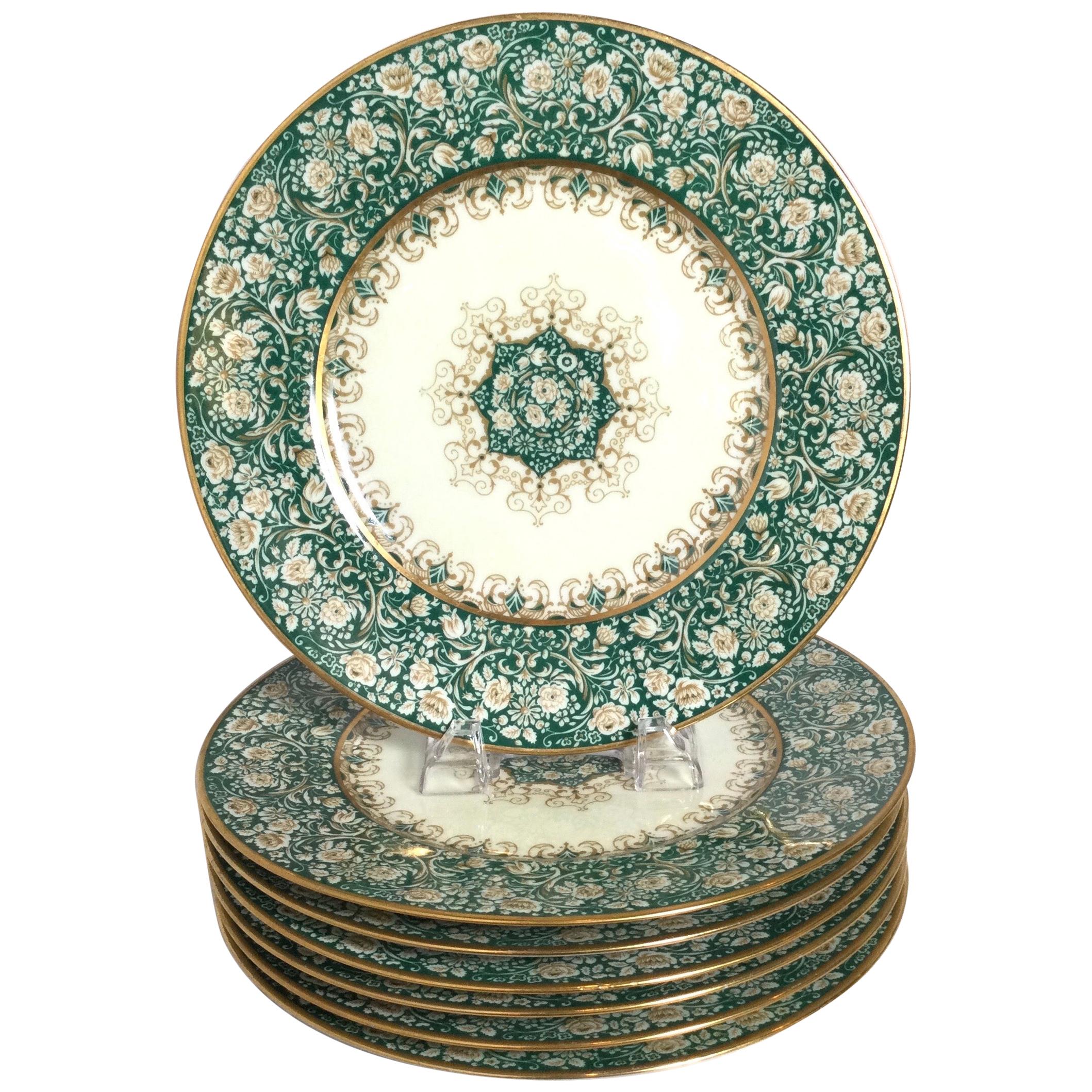 Set of Seven Limoges Plates For Sale at 1stDibs