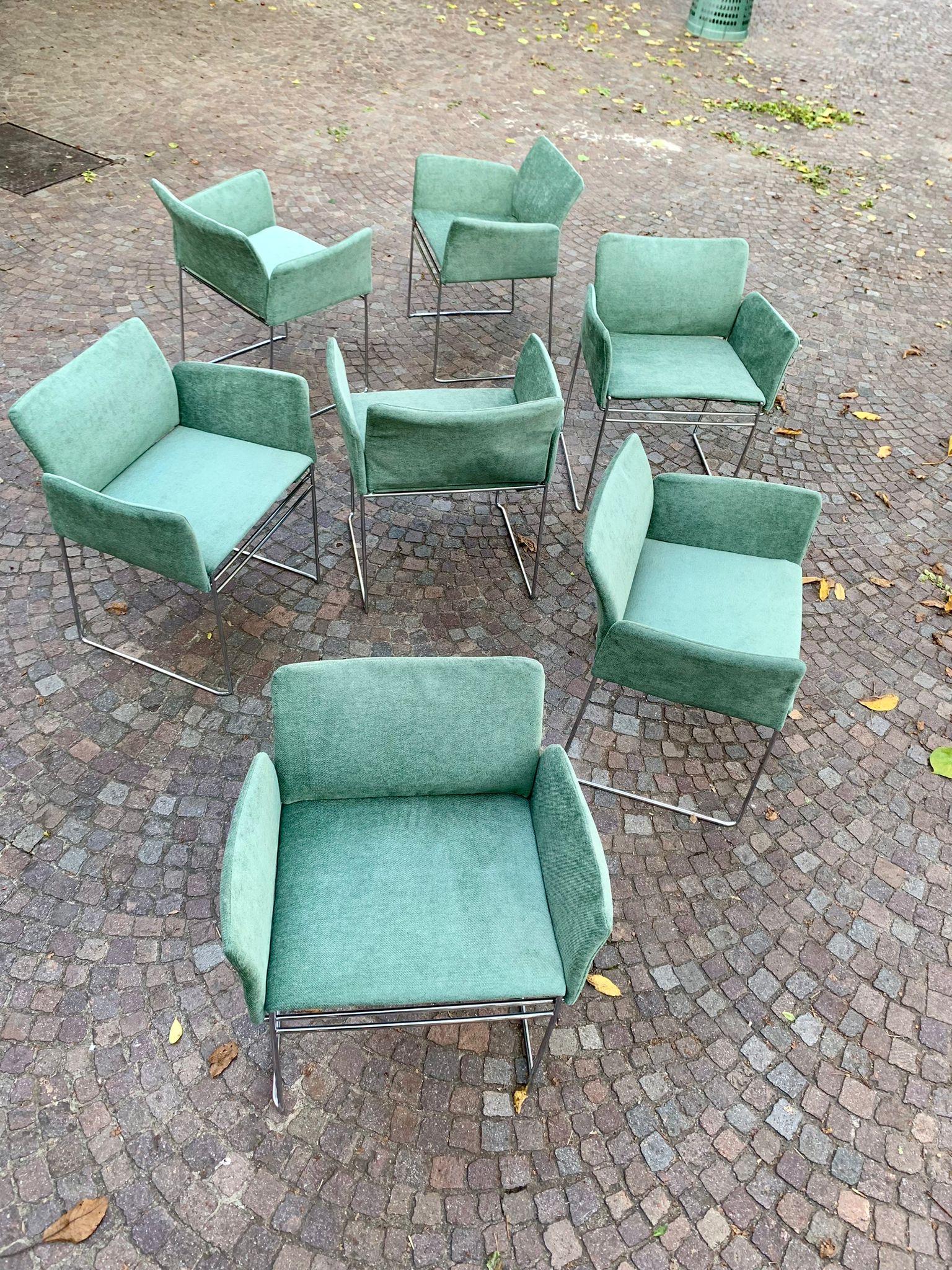 Ensemble de sept chaises Maja par Kazuhide Takahama pour Cassina, années 1960, Italie en vente 6
