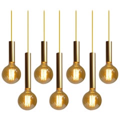 Scandinavian Modern Pendants Lights,  Fog Morup, 1970s