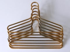 Set of Seven Mid Century Modern Coat Hangers by Carl Auböck Austria 1960s