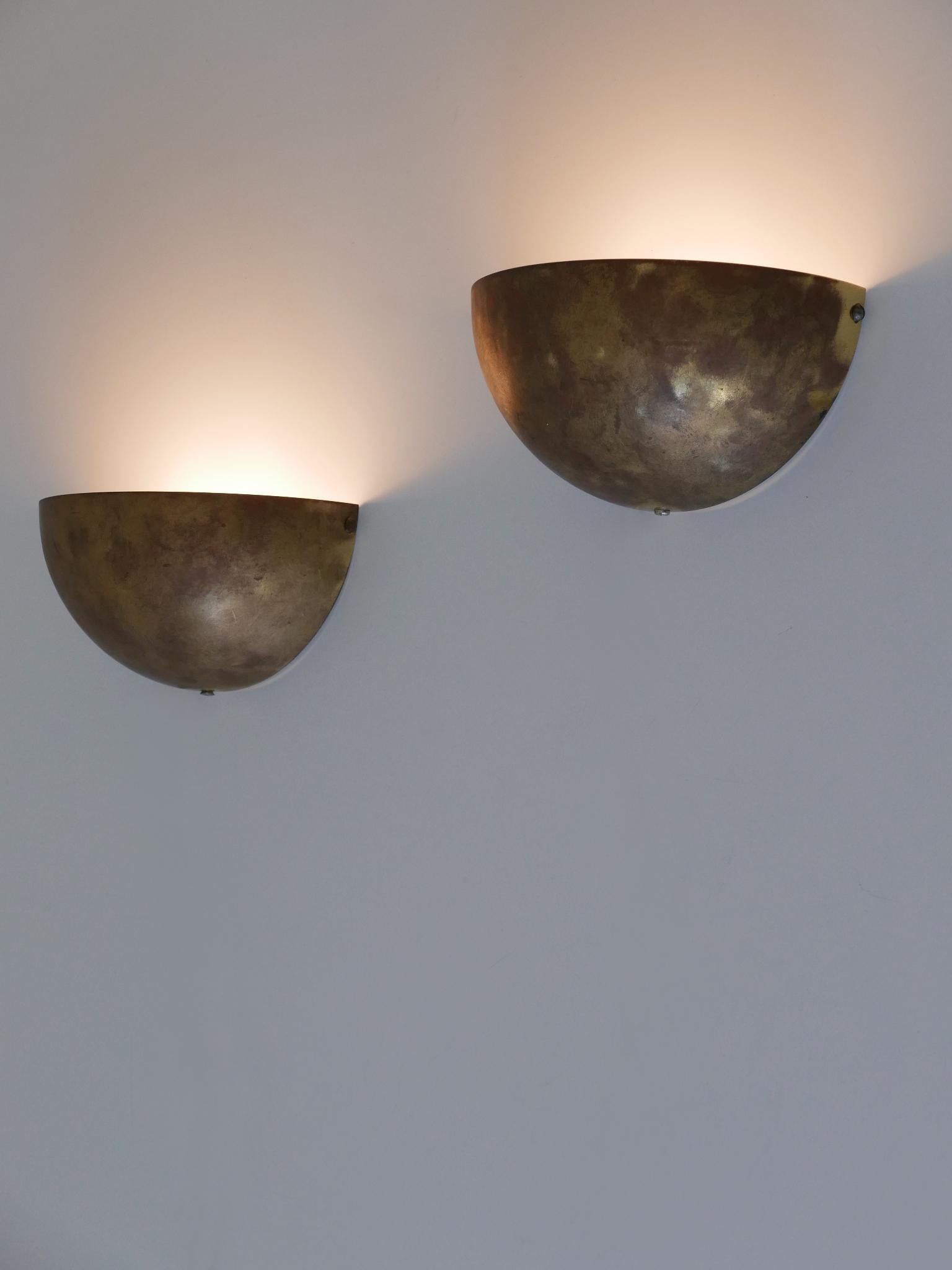 Set of Seven Mid-Century Sconces or Wall Lights by Bankamp Leuchten Germany For Sale 5