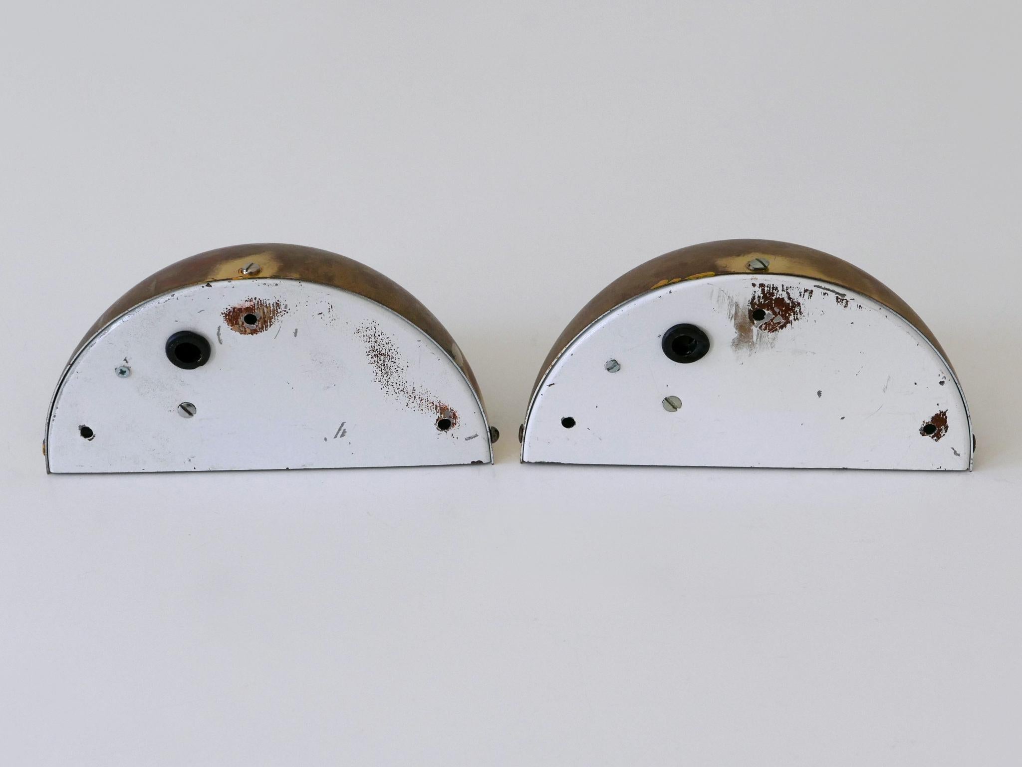 Set of Seven Mid-Century Sconces or Wall Lights by Bankamp Leuchten Germany For Sale 14