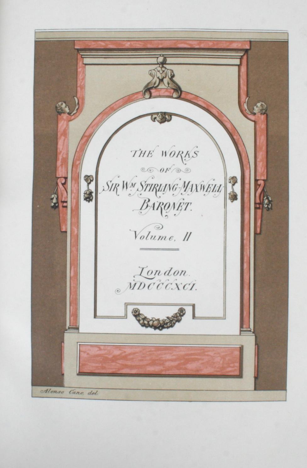 Set von sechs Werken The Works of Sir Wm Stirling Maxwell, Ltd #178/250 im Angebot 6