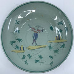 Set di sette piattini Wedgwood Apprey Celadon