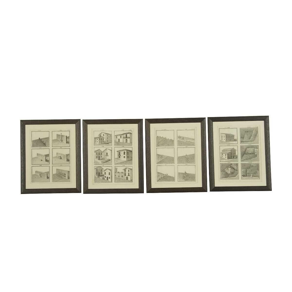 Set of Seventeen Framed Giovanni Donegani Engravings In Excellent Condition For Sale In Gloucestershire, GB