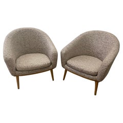 Ensemble de fauteuils "coquille
