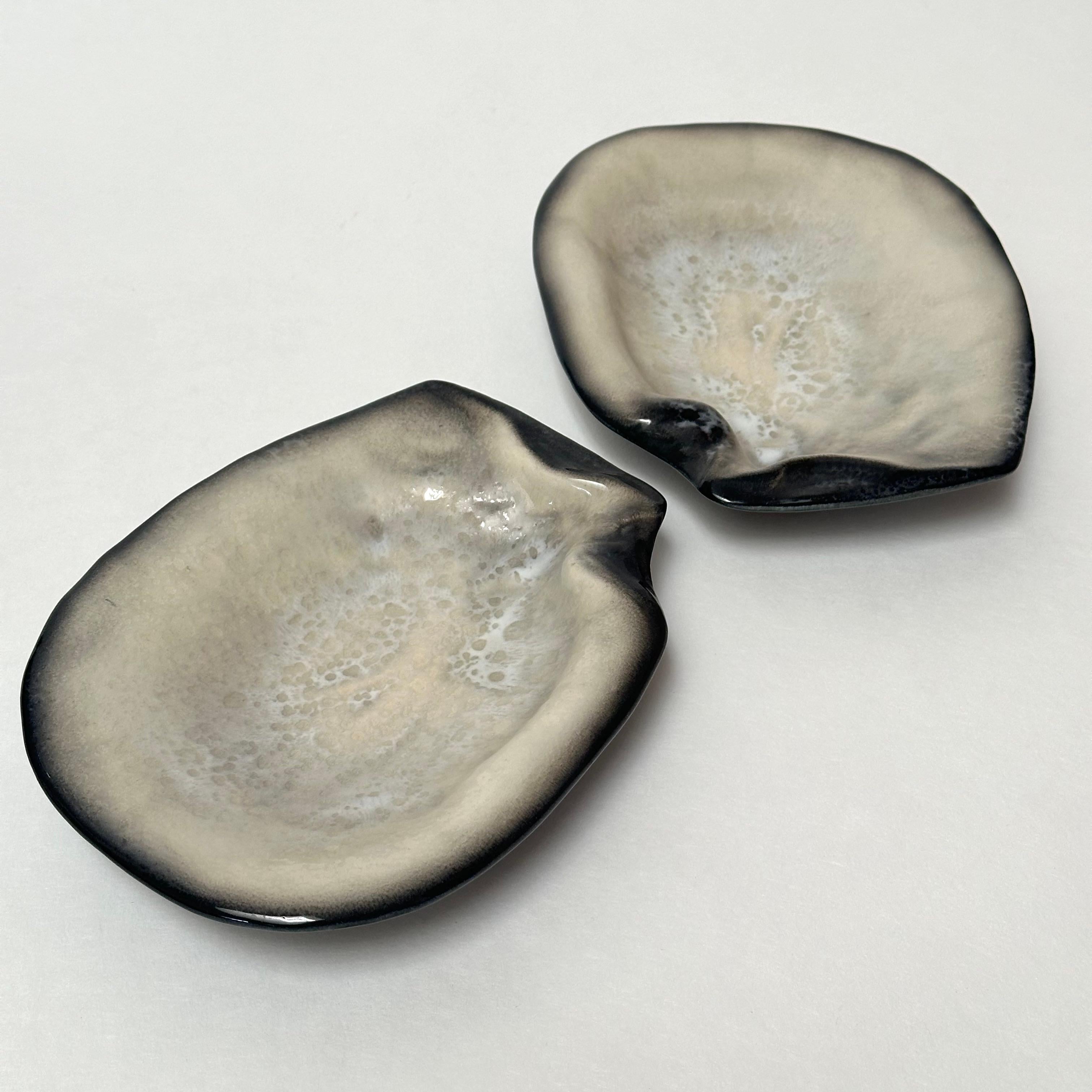 Set of Shell-Shaped Dishes, Pol Chambost,  France 1952 For Sale 2