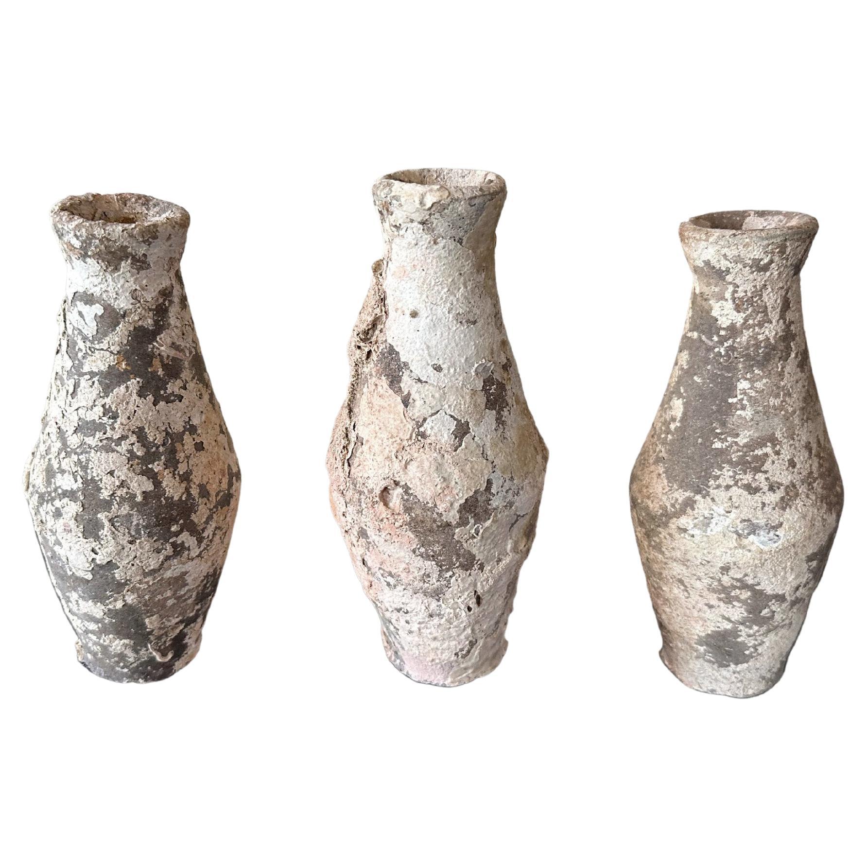 Set of Shipwreck Bottles from Indonesia c. 1600 For Sale