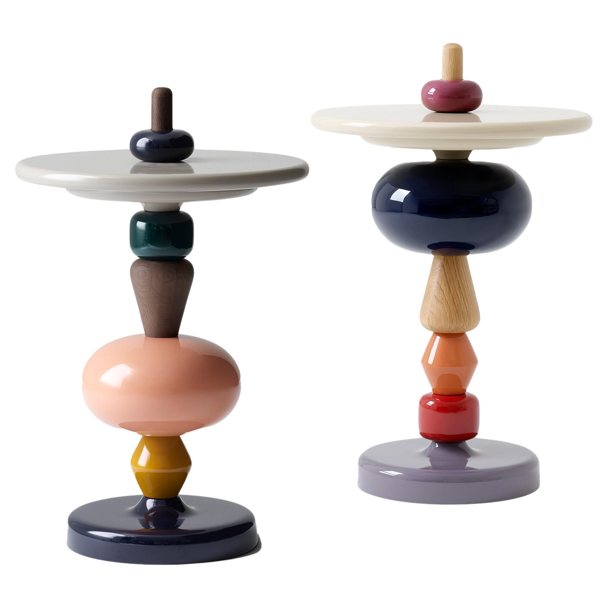 Set of Shuffle Mh1 (Array & Spectrum) Side Table by Mia Hamborg for & Tradition