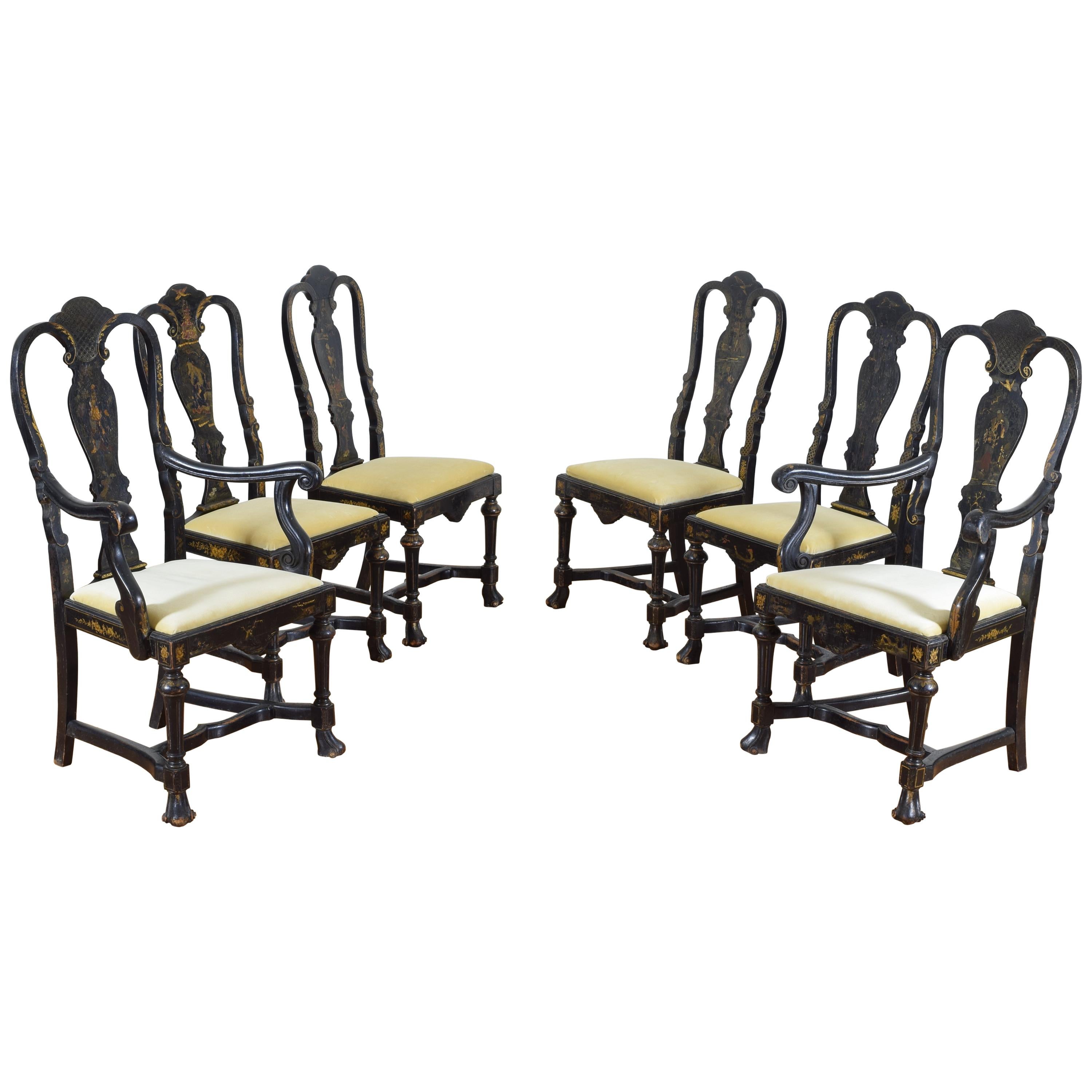 Queen Anne Dining Room Chairs - 59 For Sale at 1stdibs