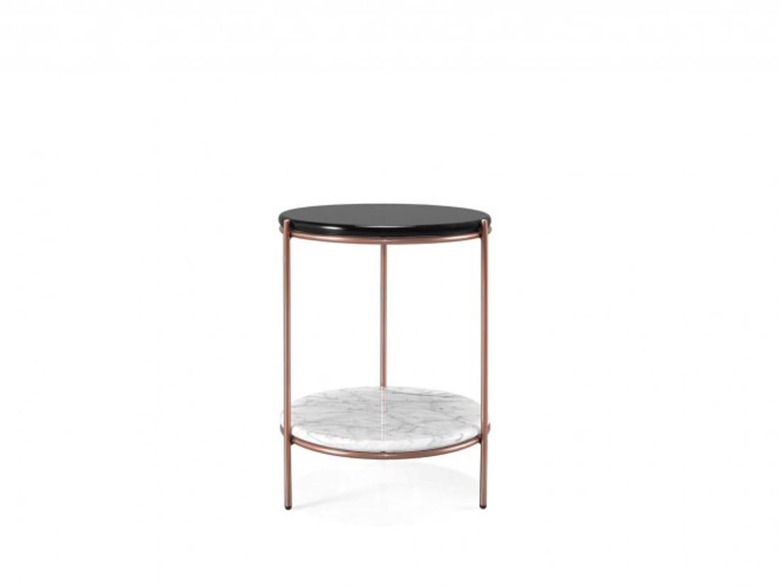 French Set of Side Table, Round Side Table For Sale