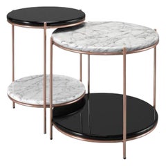Set of Side Table, Round Side Table