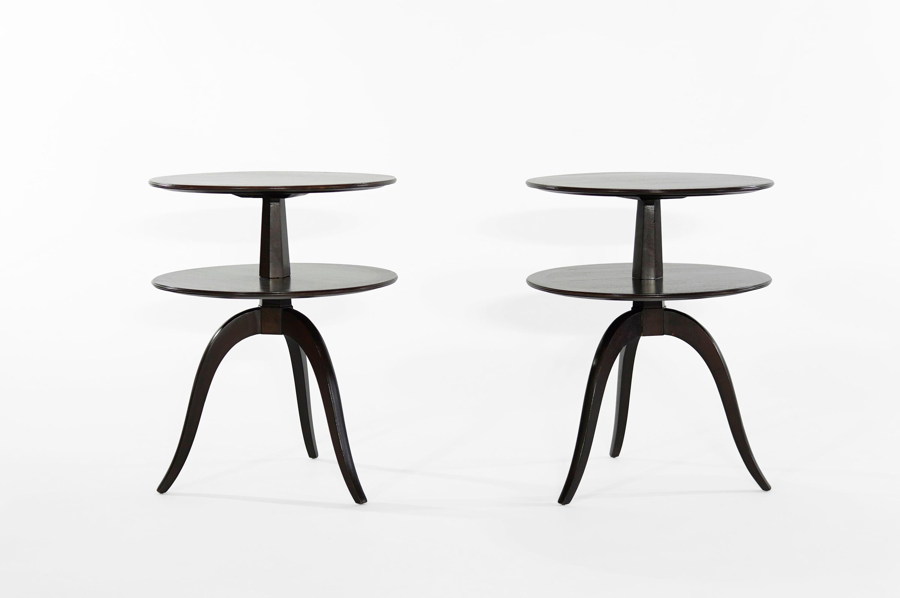 Mid-Century Modern Set of Side Tables by Paul Frankl for Brown Saltman, circa 1950s