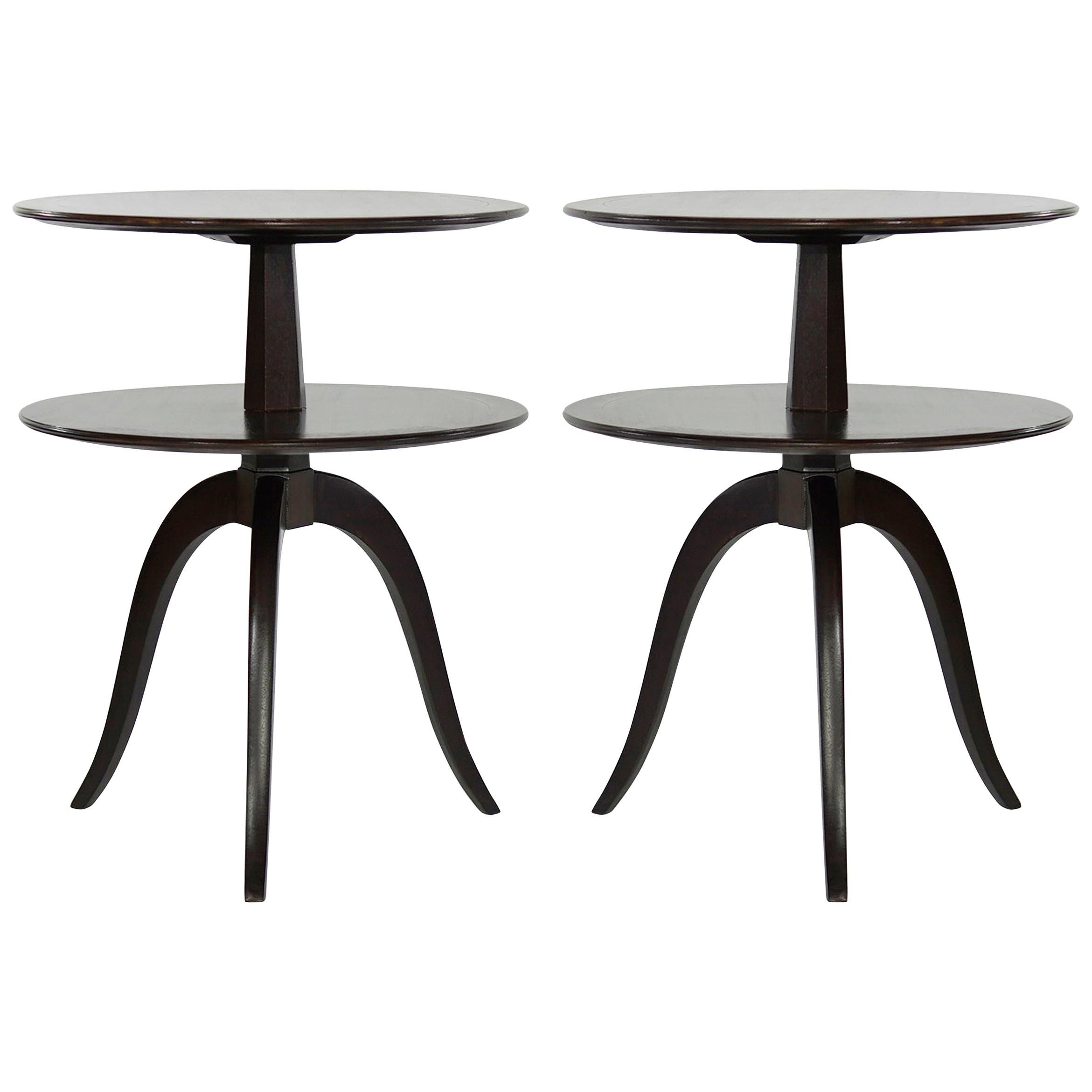 Set of Side Tables by Paul Frankl for Brown Saltman, circa 1950s