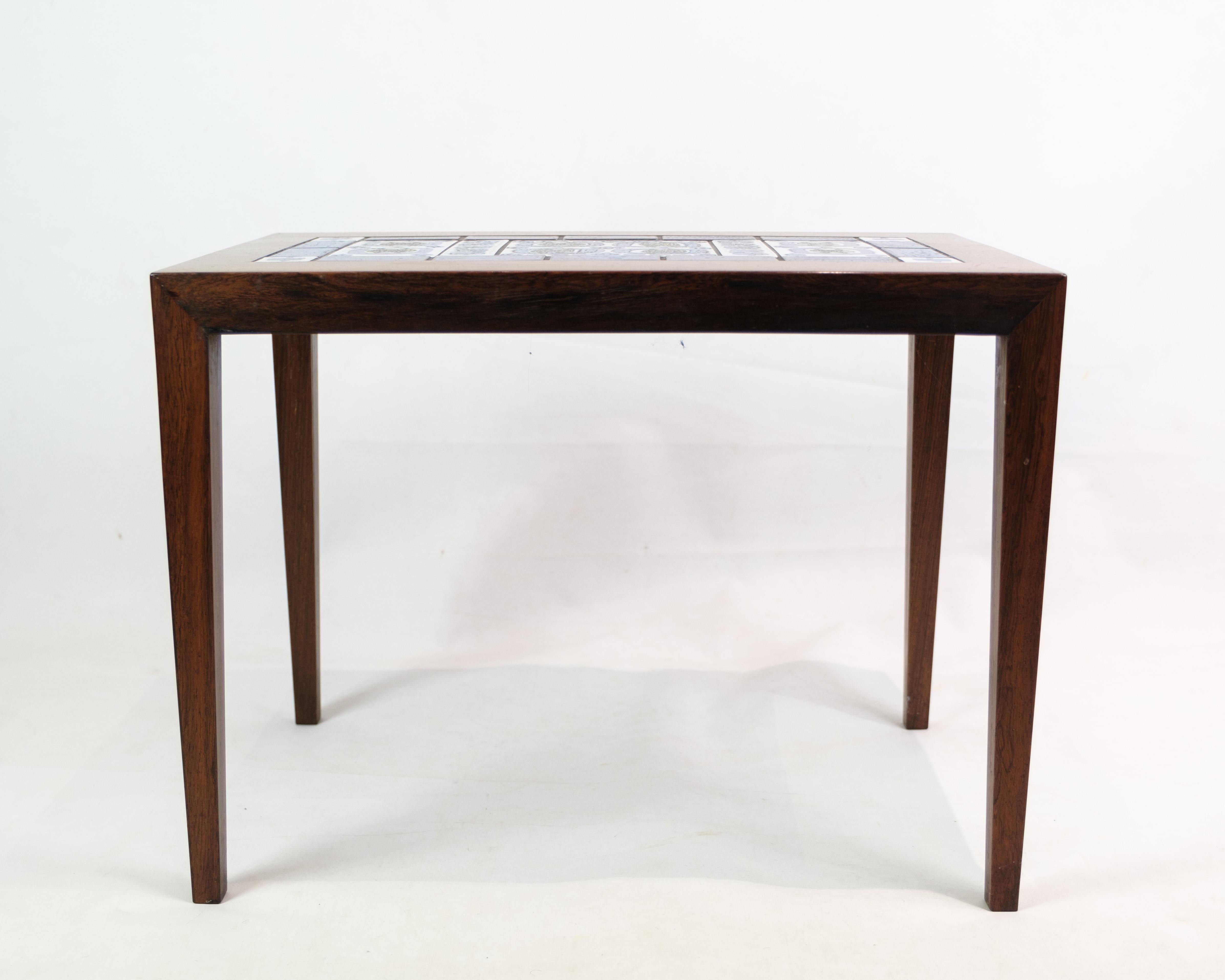 Set of Side Tables In Rosewood, Model 34A, Designed By Severin Hansen From 1960s For Sale 2