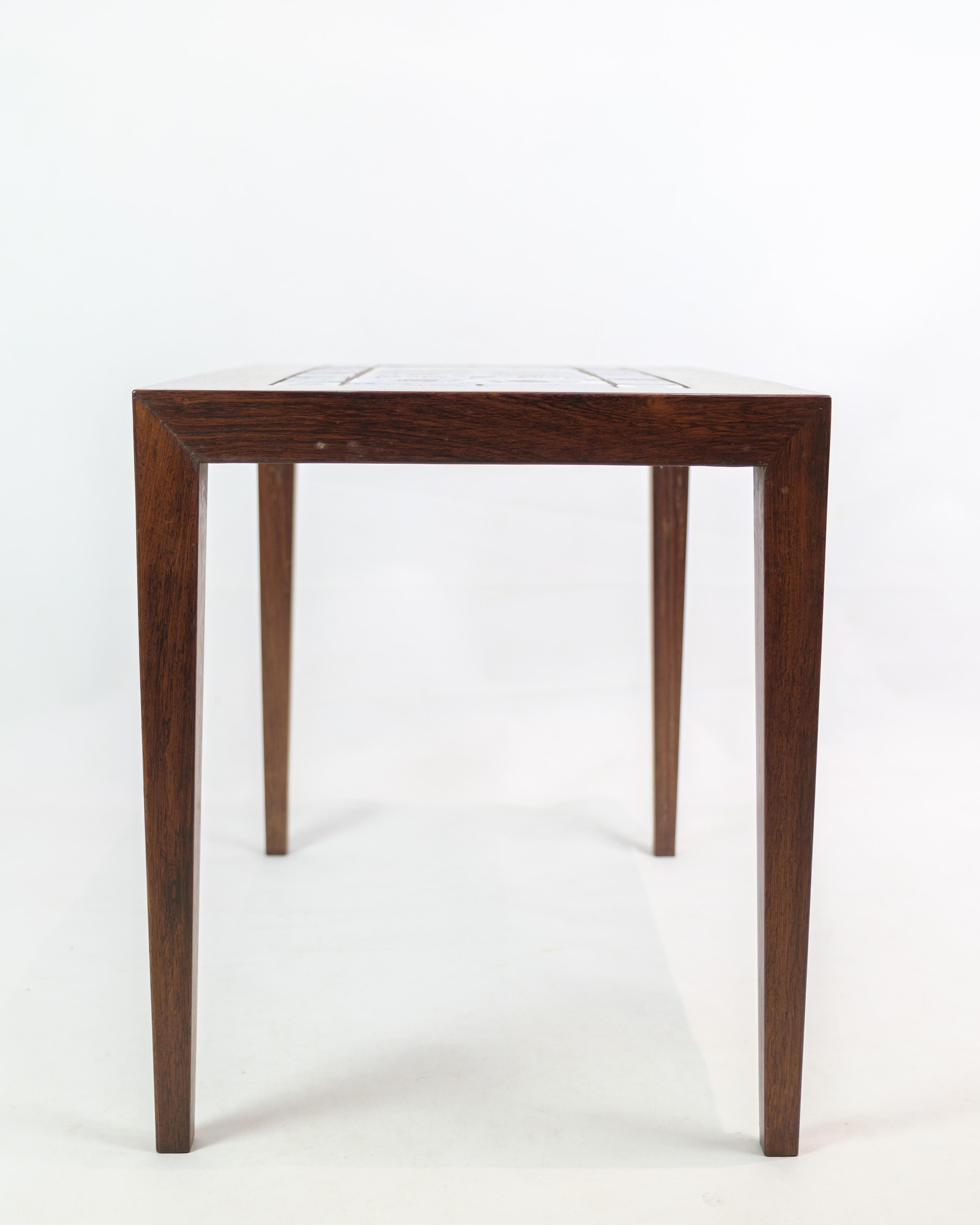 Set of Side Tables In Rosewood, Model 34A, Designed By Severin Hansen From 1960s For Sale 3