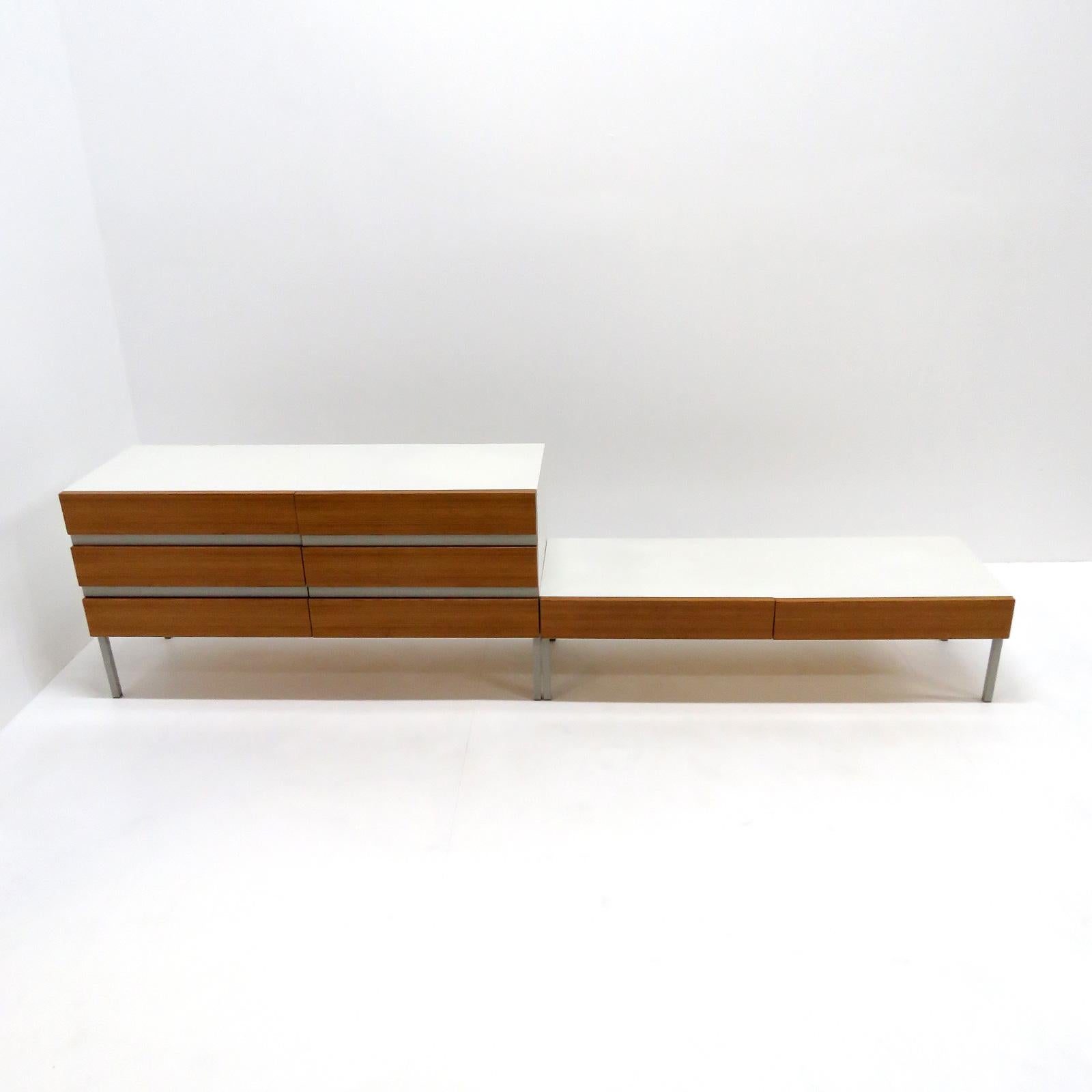 Set of Sideboards by Interlübke, Germany, 1970 In Good Condition In Los Angeles, CA