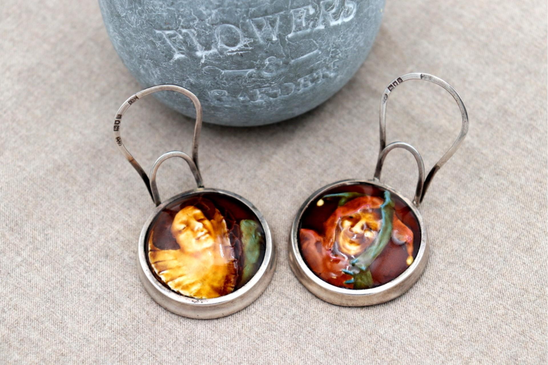 Set of silver place markers (Europäisch) im Angebot