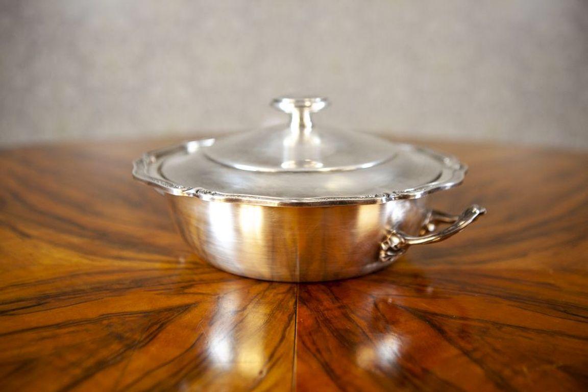 Set of Silver Plated Tableware SIVAR Hallmark From the Mid-20th Century For Sale 8