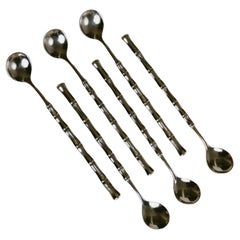 Set of silver-plated teaspoons, 1970s