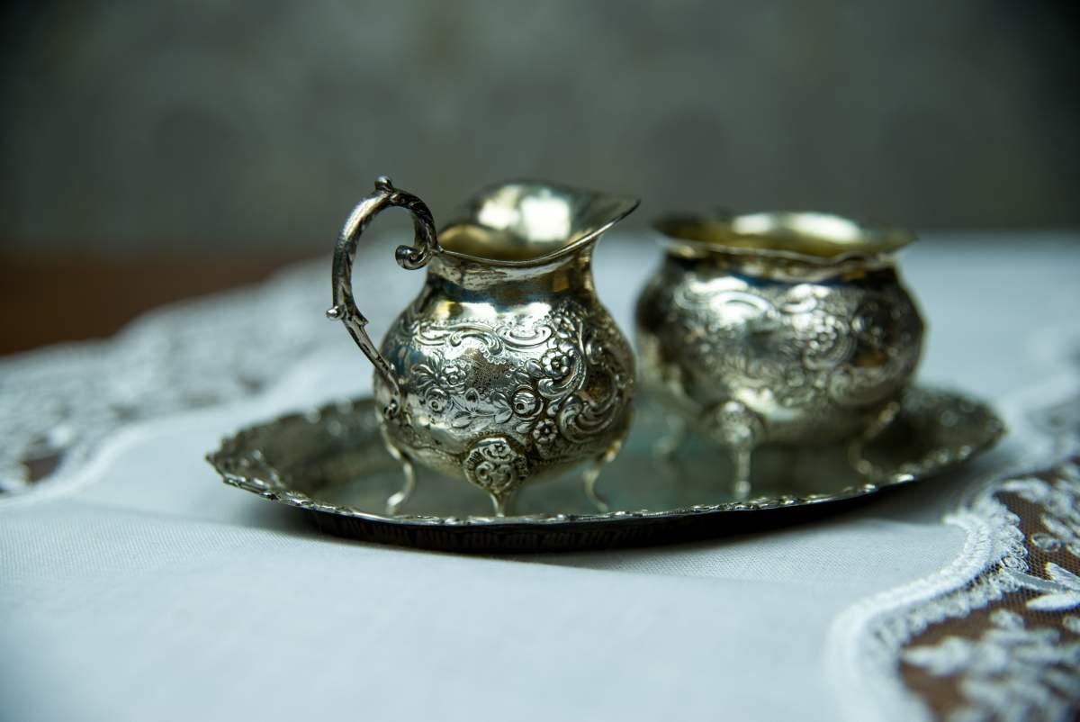 Set of Silver Vessels from the First Half of the 20th Century For Sale 1