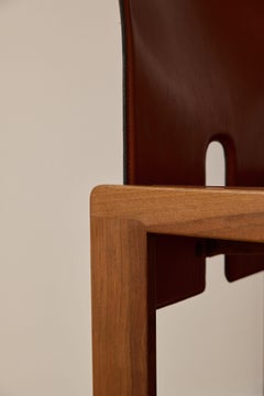 Ensemble de six chaises '121' par Tobia & Tobia Scarpa pour Cassina