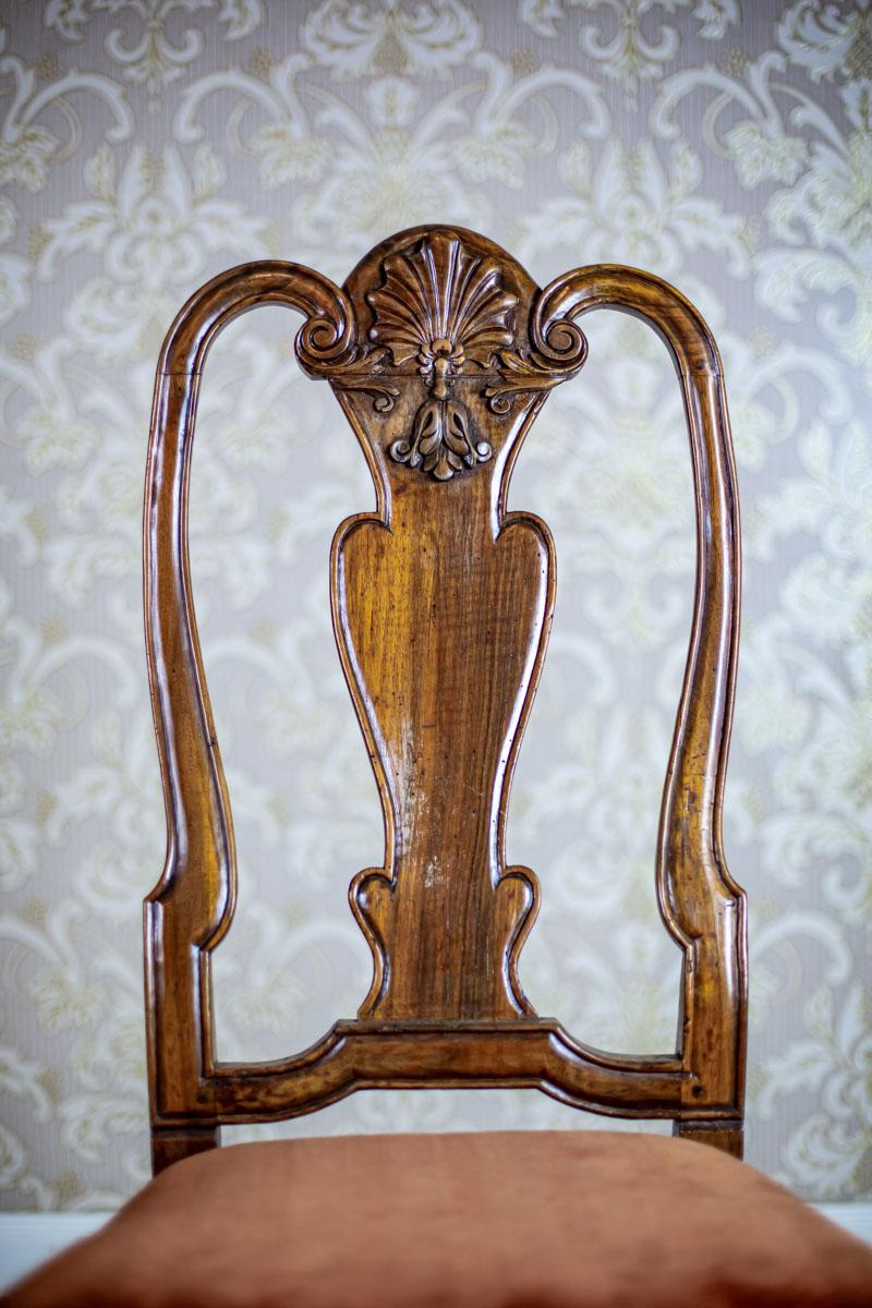 Set of Six 18th Century Walnut Chairs 4