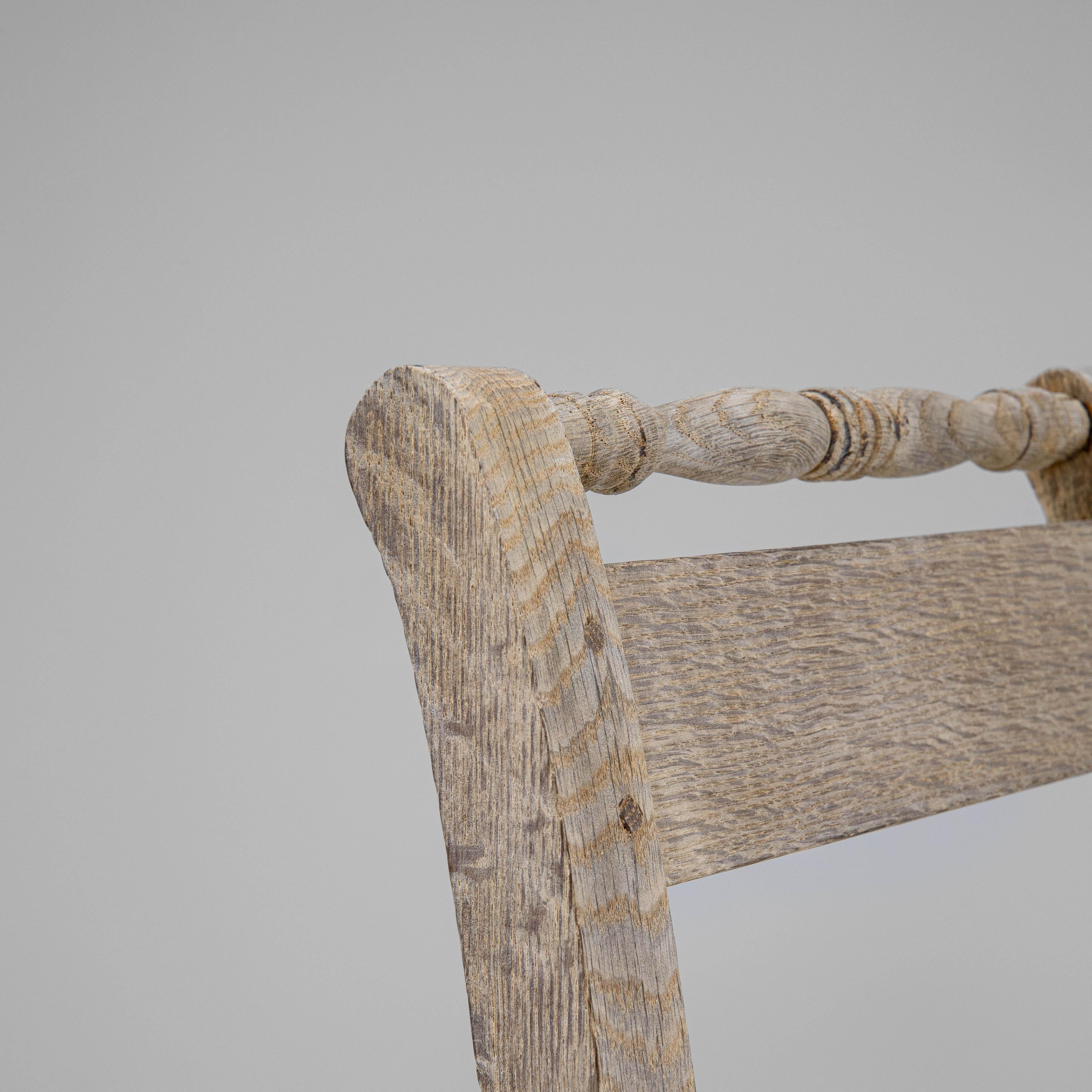 Set di sei sedie da pranzo francesi del 1900 in Oak in vendita 1