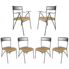 Set of Six 1950s Dining Chairs by Tempestini for Salterini Set of Six 1950s Dining Chairs by Tempestini for Salterini