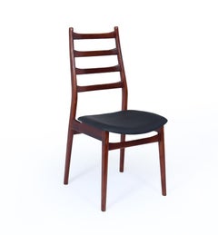 Set of Six 1960s Rosewood Dining Chairs by Casala