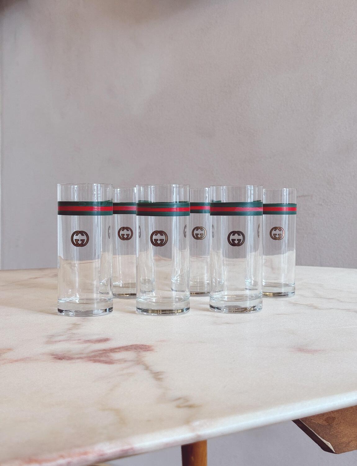 Sechser-Set 1970er Gucci-Brillen (Italienisch) im Angebot