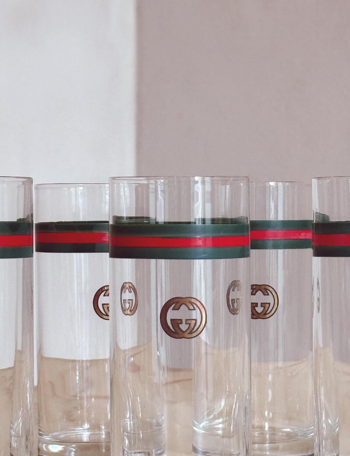 Sechser-Set 1970er Gucci-Brillen (Ende des 20. Jahrhunderts) im Angebot