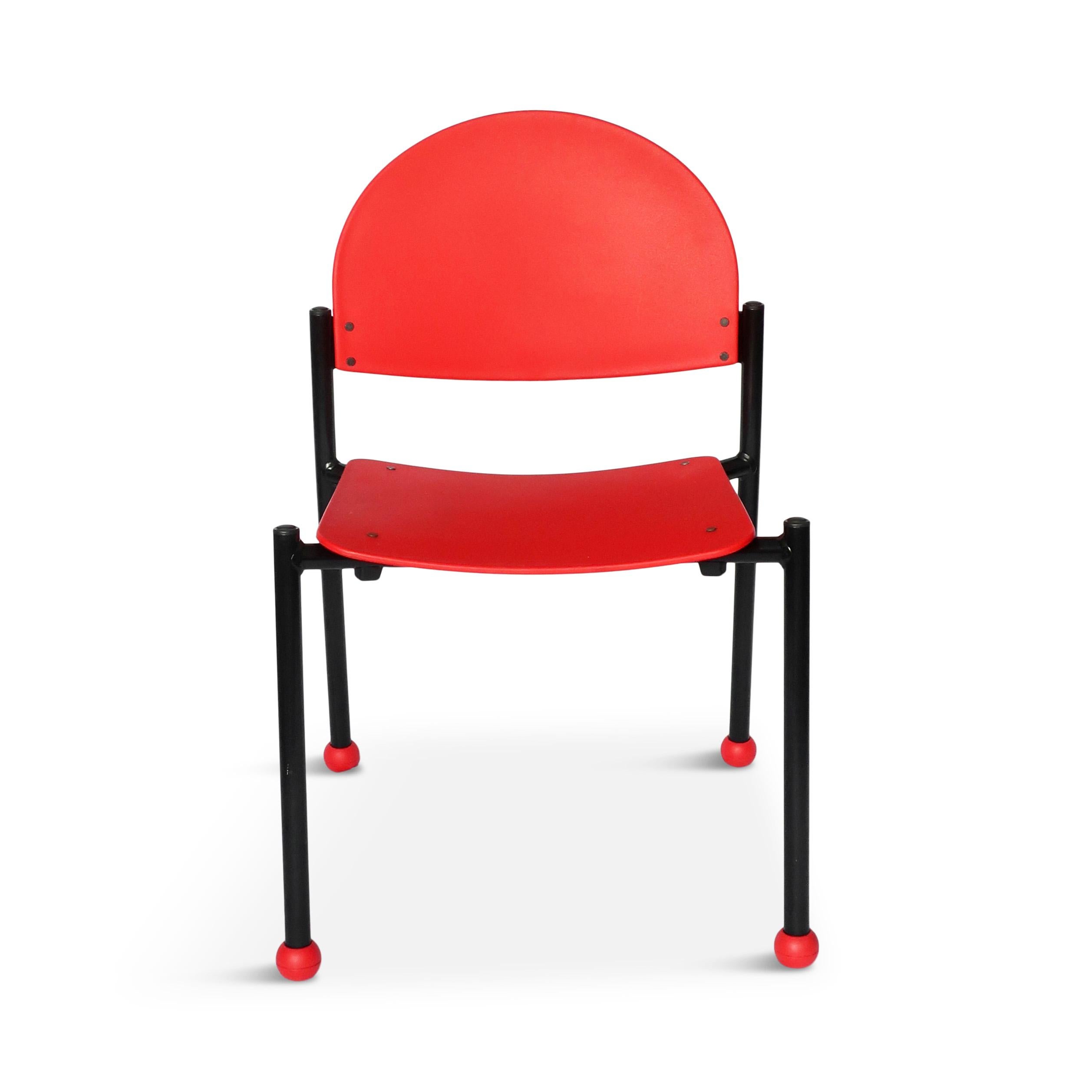 20th Century Set of Six 1980s Bola Chairs by Ron Kemnitzer For Sale