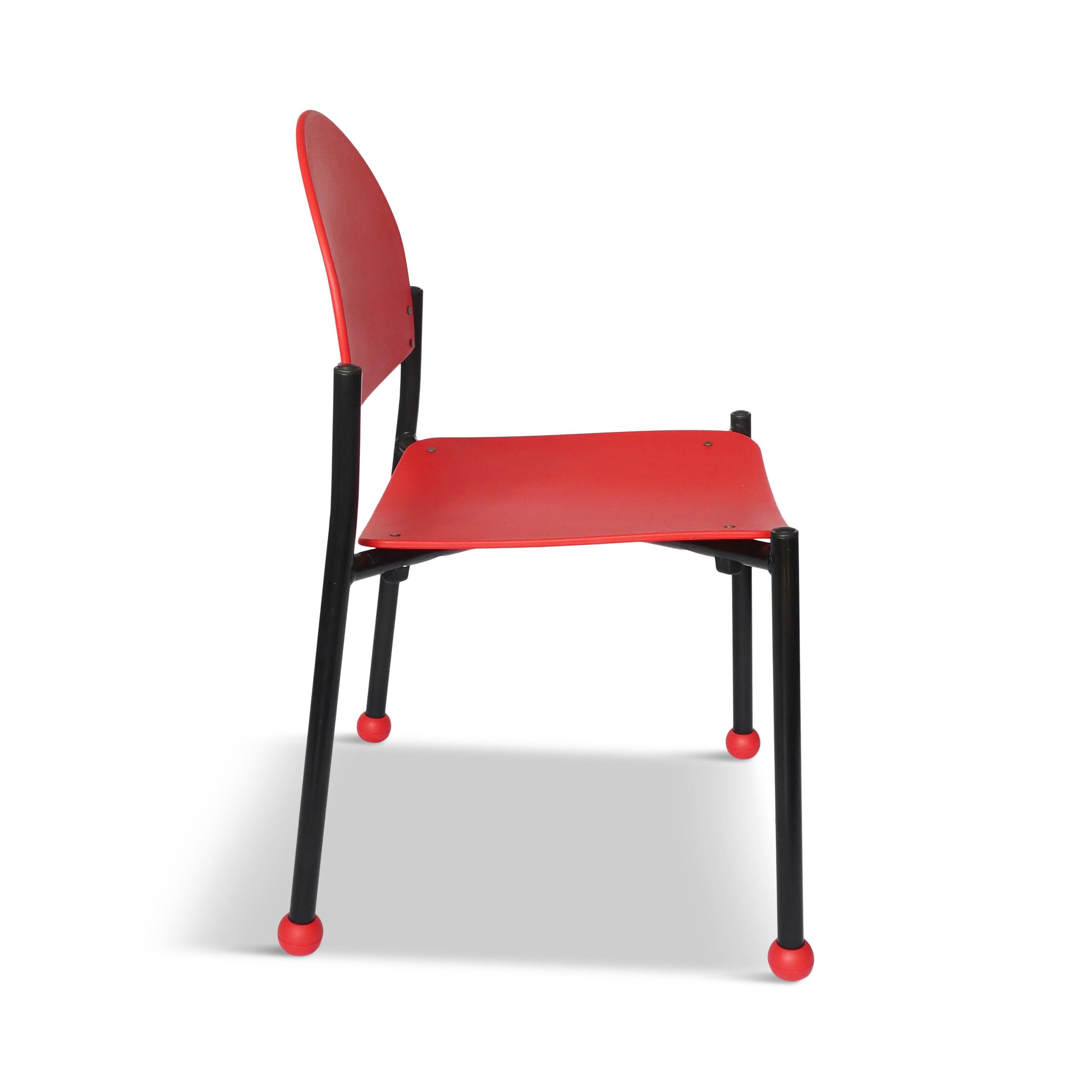 Set of Six 1980s Bola Chairs by Ron Kemnitzer For Sale 1