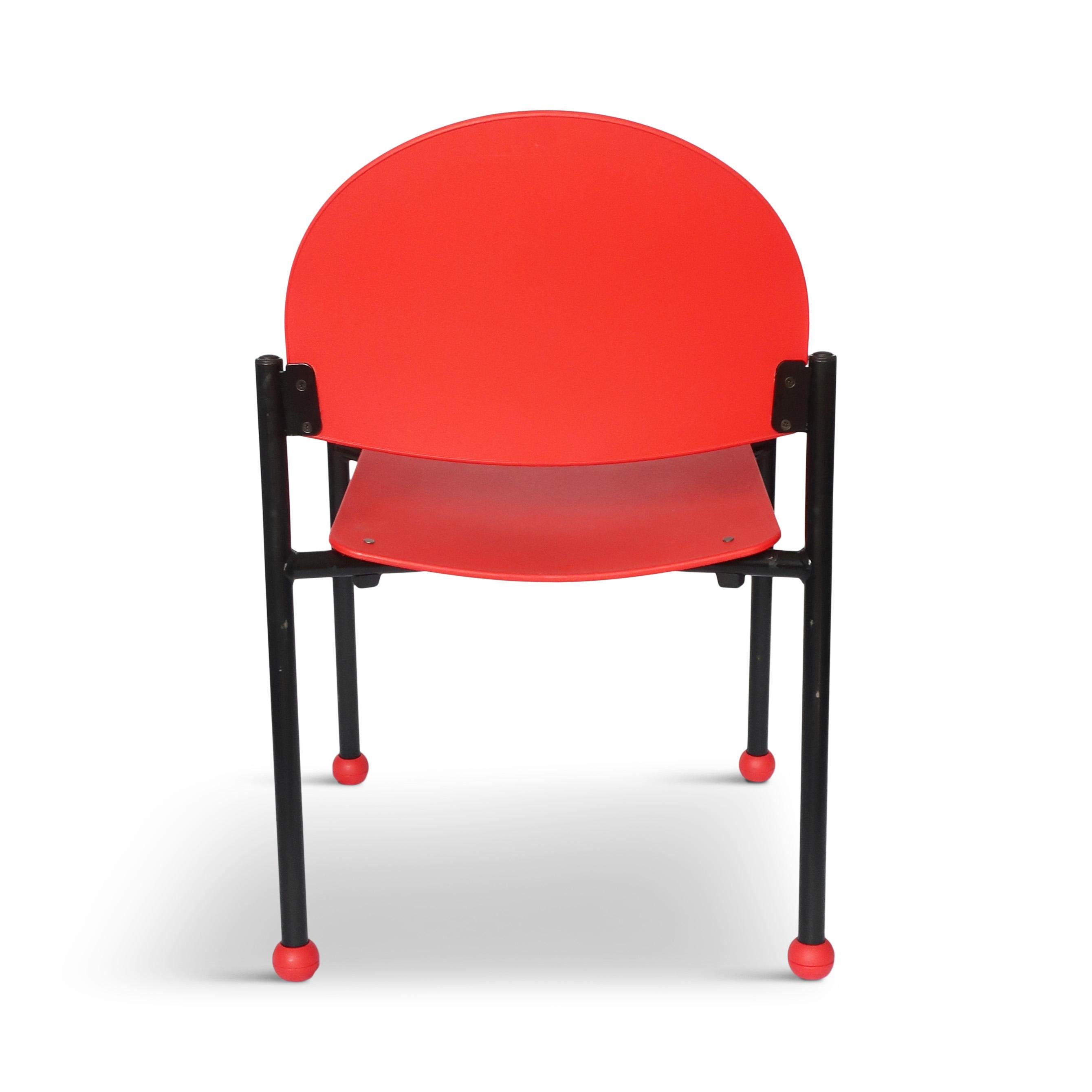 Set of Six 1980s Bola Chairs by Ron Kemnitzer For Sale 2