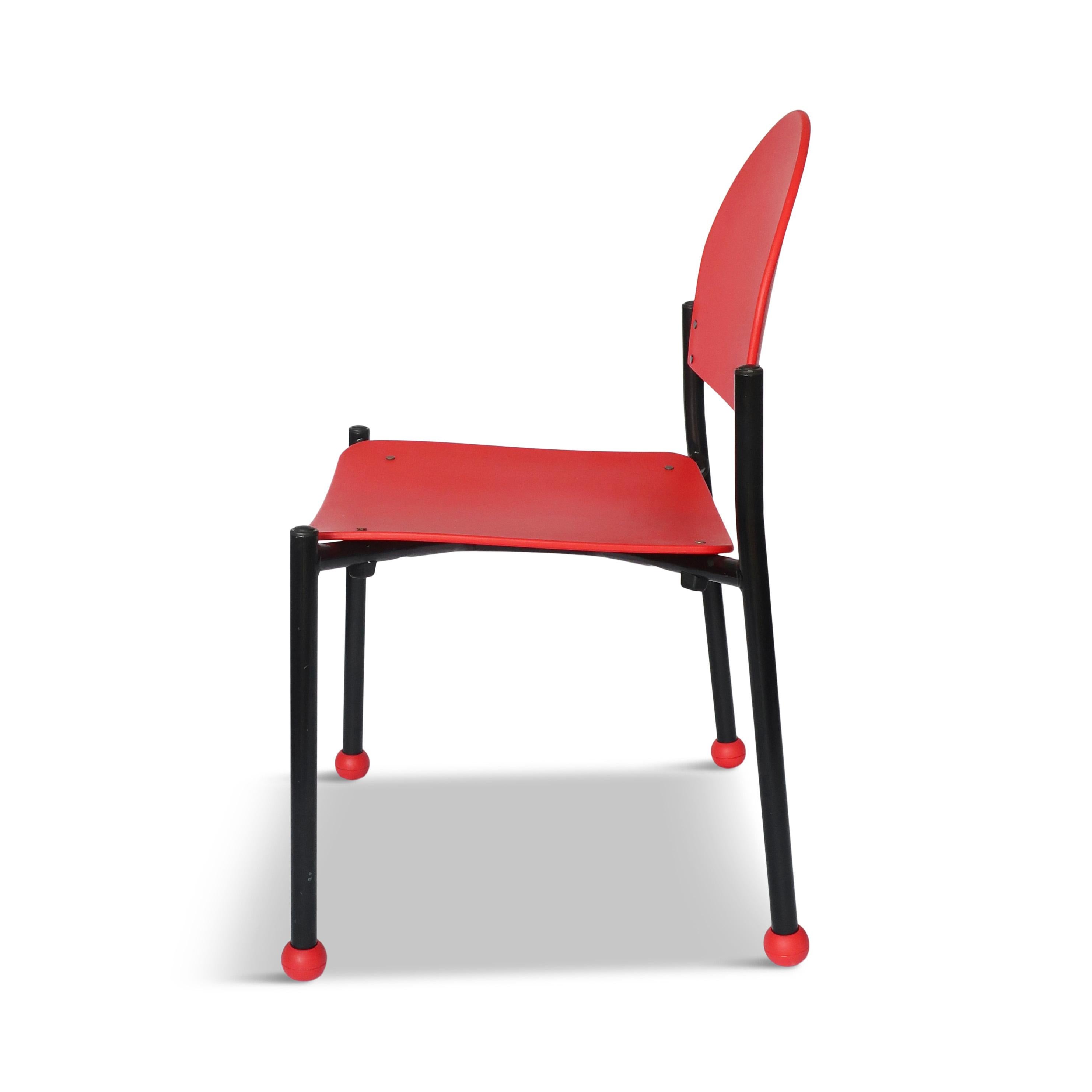 Set of Six 1980s Bola Chairs by Ron Kemnitzer For Sale 3