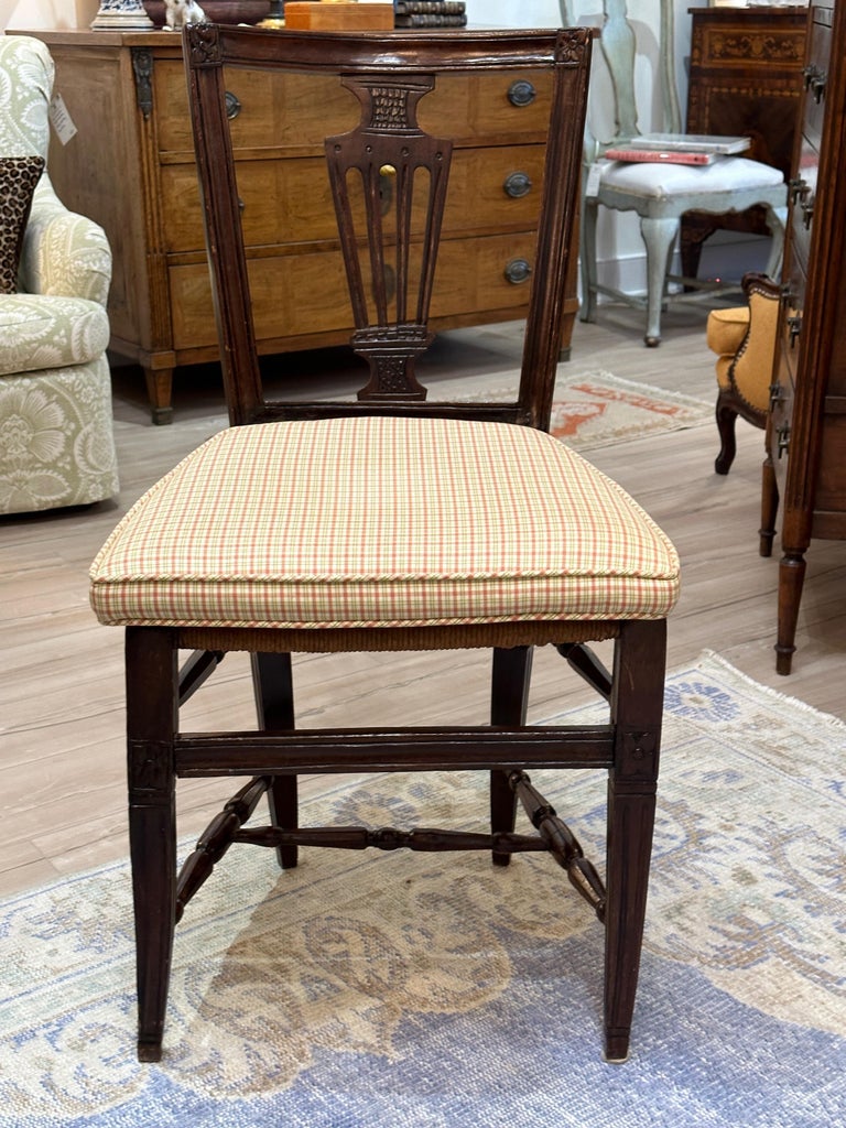 Set of Six 19th Century Country French Chairs For Sale at 1stDibs