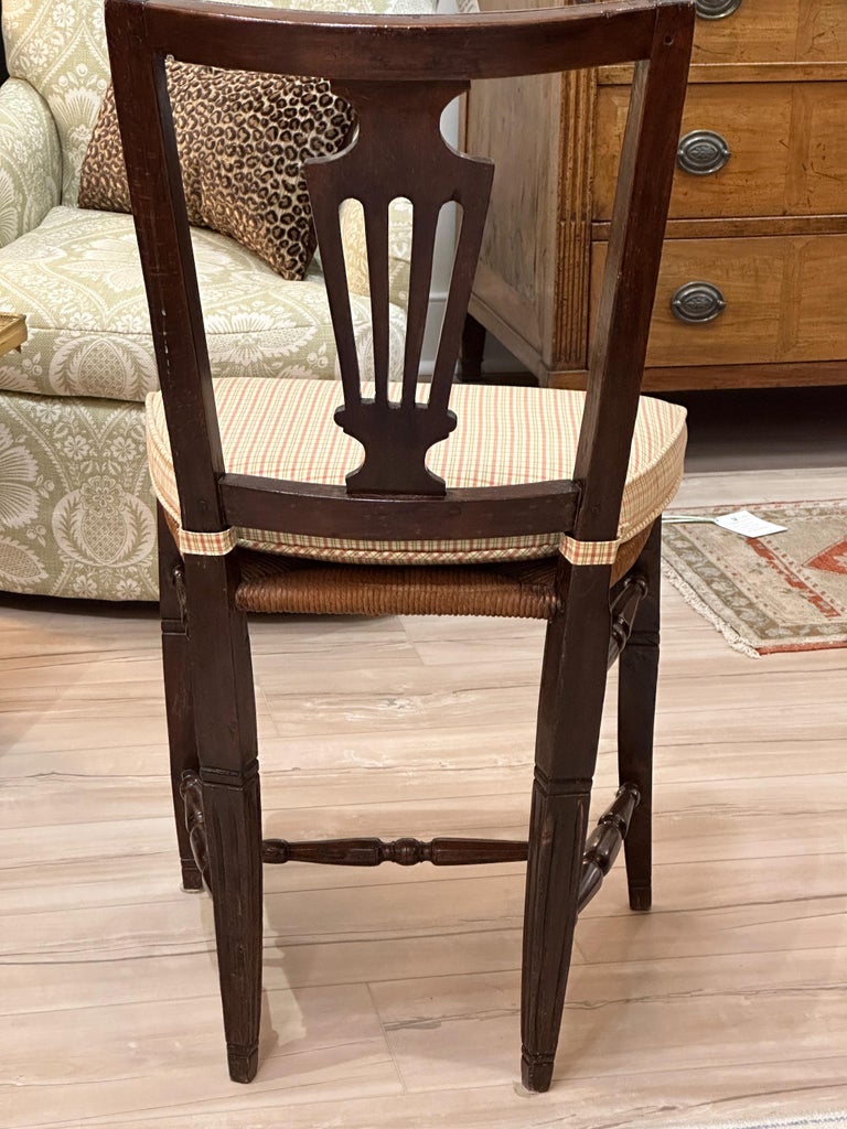 Set of Six 19th Century Country French Chairs For Sale at 1stDibs