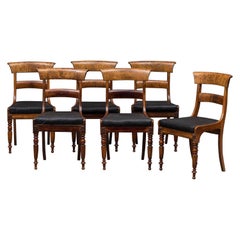 Set of Six 19th Century Danish Dining Chairs