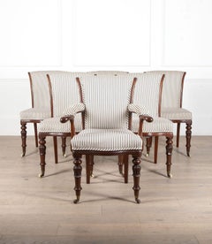 Set of Six 19th Century English Dining Chairs