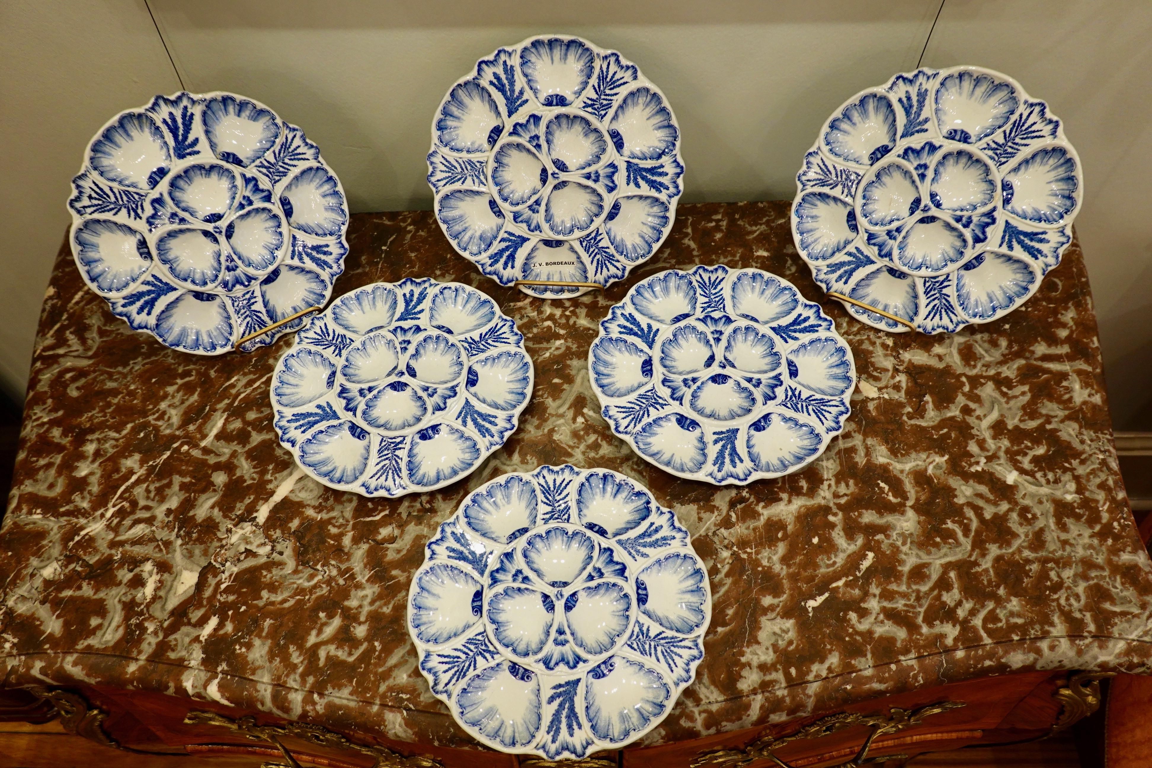 oyster plate set