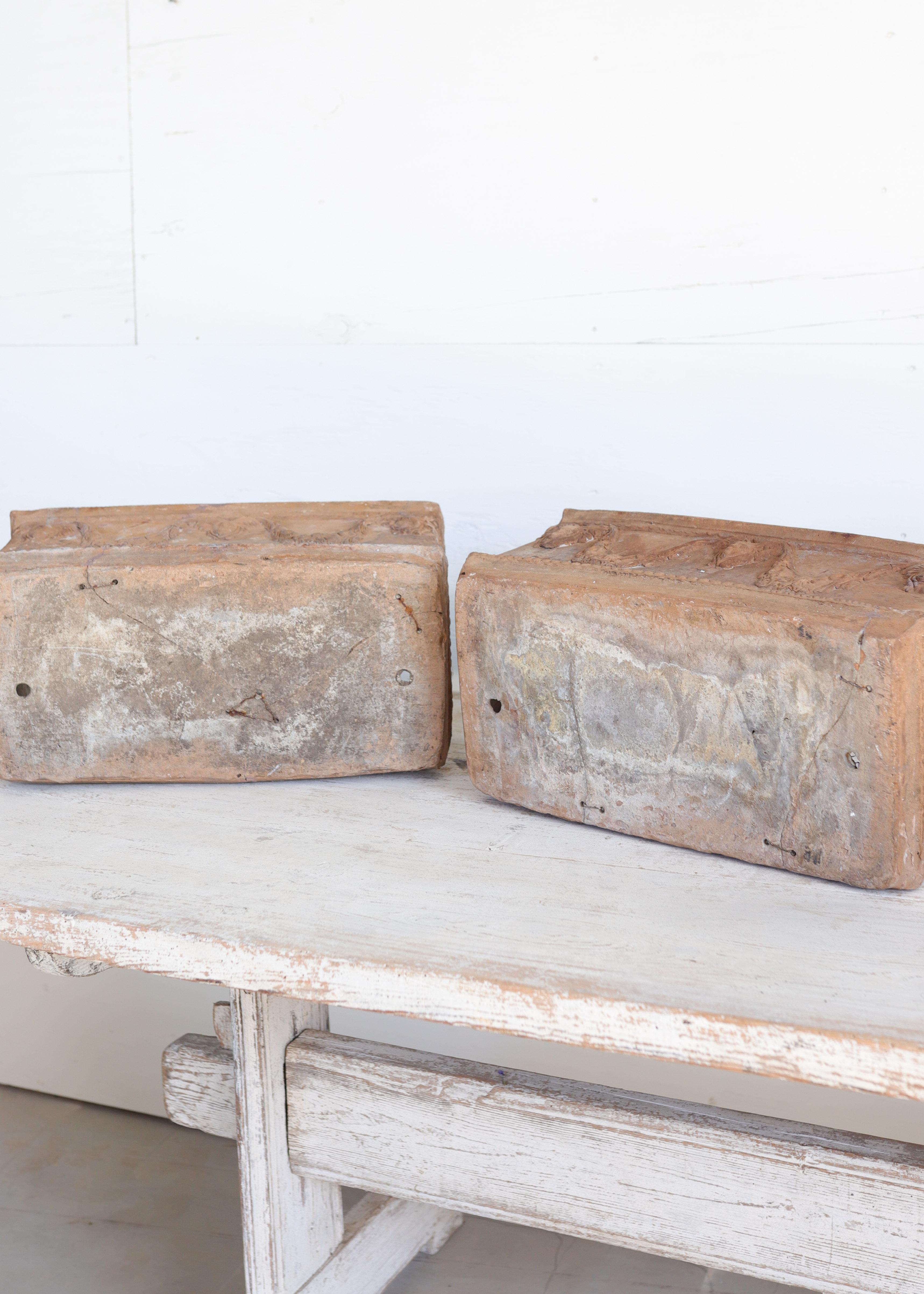 Set of Six 19th Century French Terracotta Planters For Sale 6